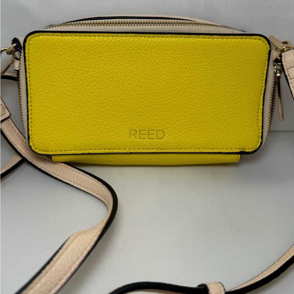Reed Yellow Crossbody Bag Small
